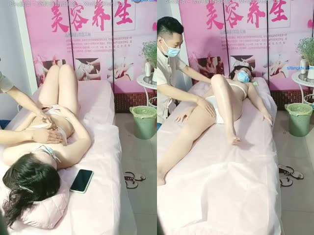 不良按摩院偷拍色狼技师强行侵犯女顾客…