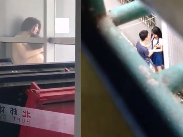 【极品稀缺❤️大开眼界】精彩公共场所啪啪被偷拍