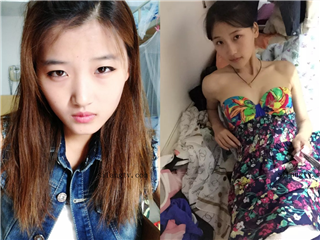 挺有气质的大学美女，私下的骚样