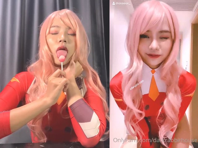 【3P4P5P女女互勉剧情COS】Hunnybunny 极品福利，第二弹17