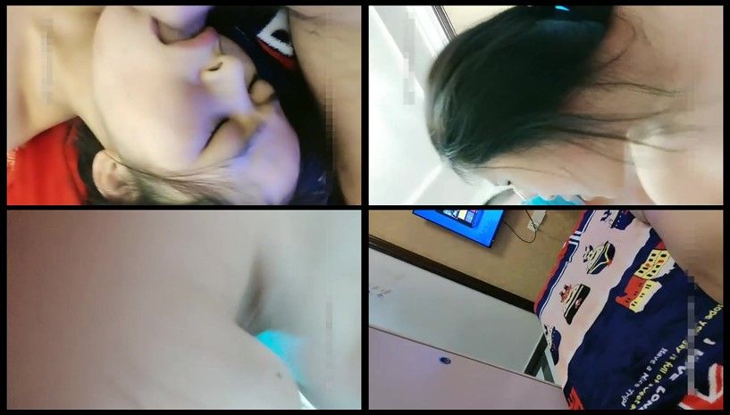 西安19岁大二学生妹没开学，晚上跟男友啪啪，年纪不大口活不一般，肥美鲍鱼超级紧很快男友就射了