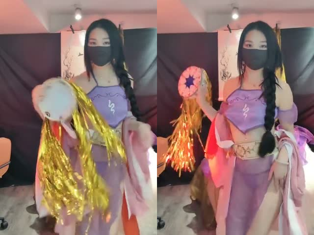 肥臀大奶古装骚货淫声荡语撩骚互动,曼舞卖骚近拍掰穴扣弄骚逼…