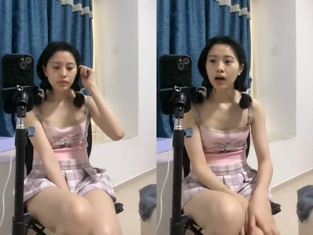 婕姚睡不着,支架直播角度,大家提要求,看女神表演