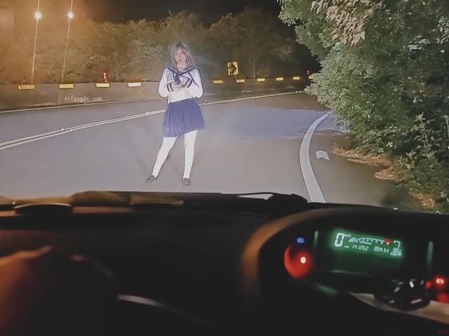 极品网红TS 洪筱鈞 延道女子高校生X2  