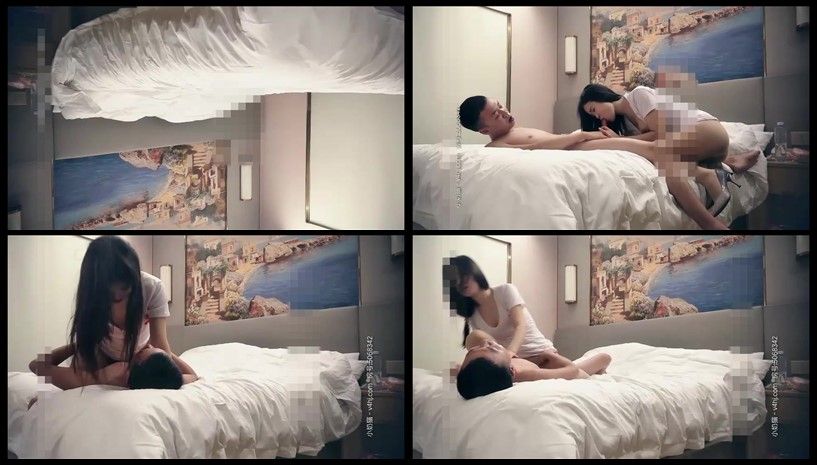 七天极品探花黄先生约了个牛仔裤白衣妹子，高跟鞋护士情趣装舔逼上位骑坐猛操 