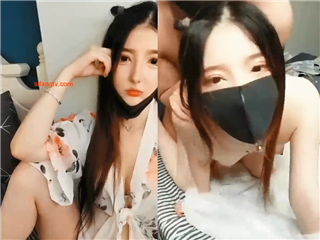 美女主播被富二代帅哥约到私人会所陪唱,