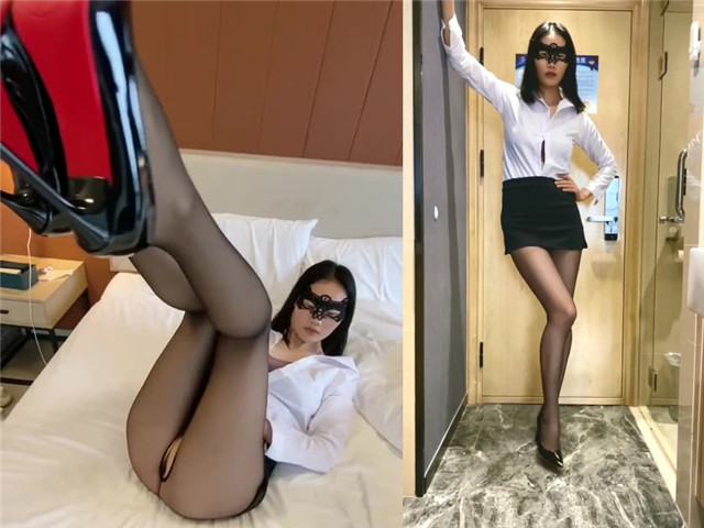 黑丝美女同事