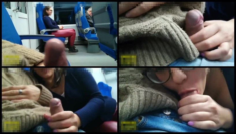 火爆欧洲网络 欧洲之星高铁露屌诱惑眼睛骚女俯身口交最后口爆吞精太牛掰